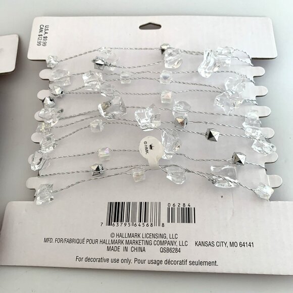 2 Hallmark Keepsake Miniature Garland 6 Foot & 10 Foot Long New Xmas Ornament - Picture 8 of 8